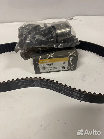 Комплект ремня грм (Ремень,натяжной ролик) matiz