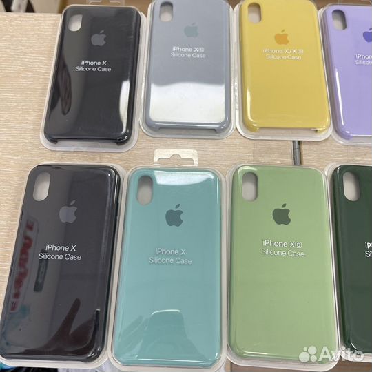Чехол Silicone Case iPhone X/Xs