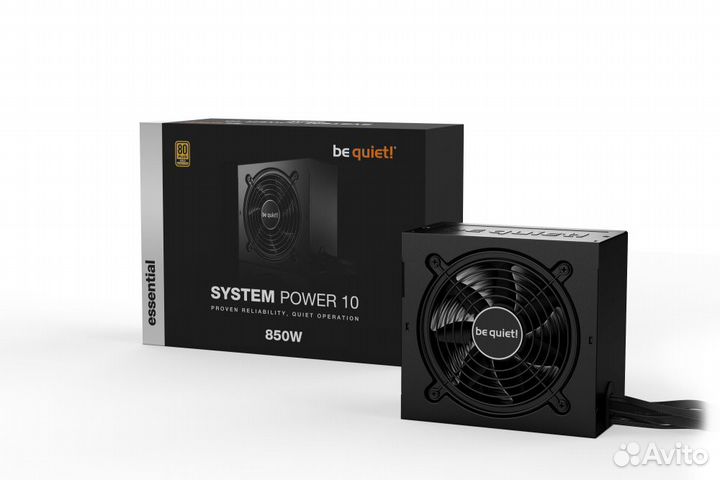 Блок питания Be Quiet 850W system power 10 BN330