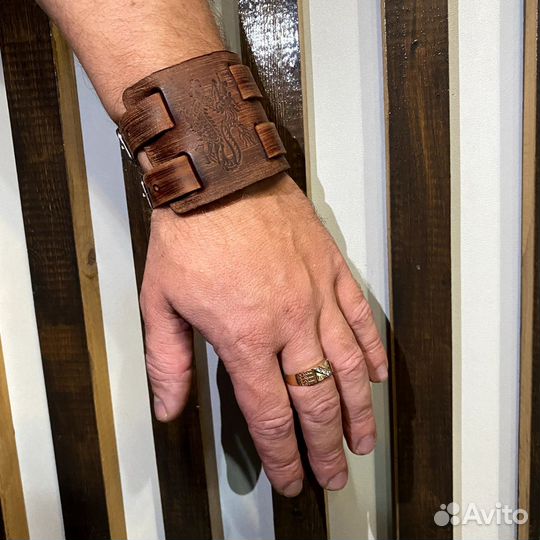 Мужские Браслеты из кожи