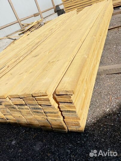 Доска обрезная 40х200х6000мм 1 сорт ГОСТ