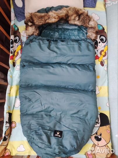 Зимний конверт в коляску