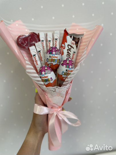 Сладкий букет для девочки