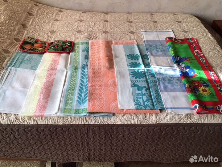 Льняные полотенца и салфетки