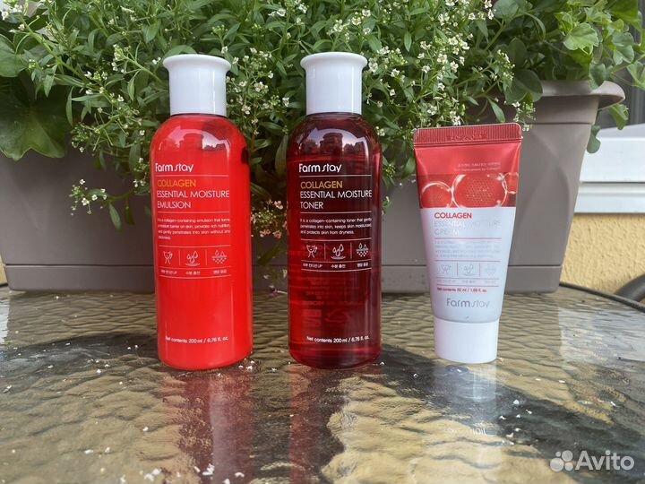 Набор косметики Корея Farm stay, collagen