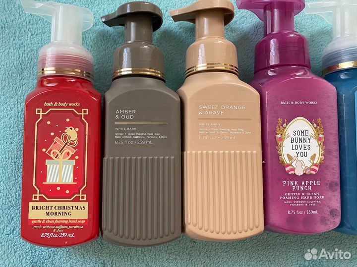 Набор 5 антисептиков bath and body оригинал