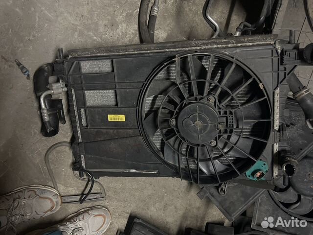 Кассета радиаторов форд Фьюжен 1,6 дизель