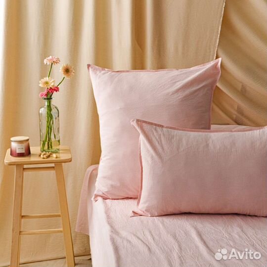 Постельное белье Перкаль pink (варёный хлопок)