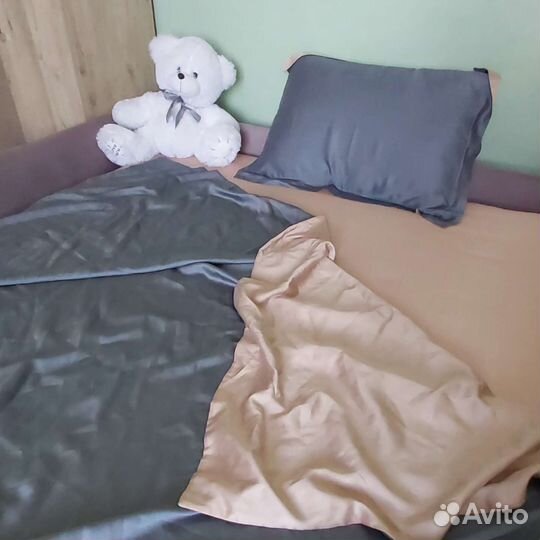 Постельное белье по размерам из тенселя и сатина