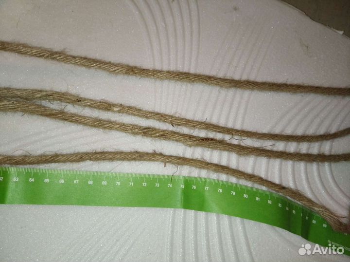 Отрезки джута