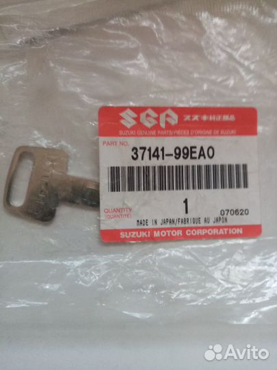 Ключ зажигания Suzuki 37141-99EA0