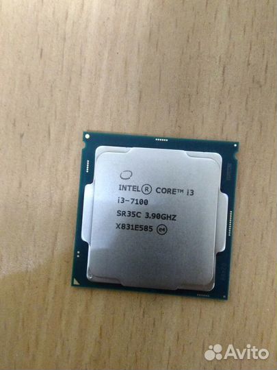 Процессор intel core i3 7100