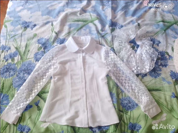 Блузка школьная для девочки