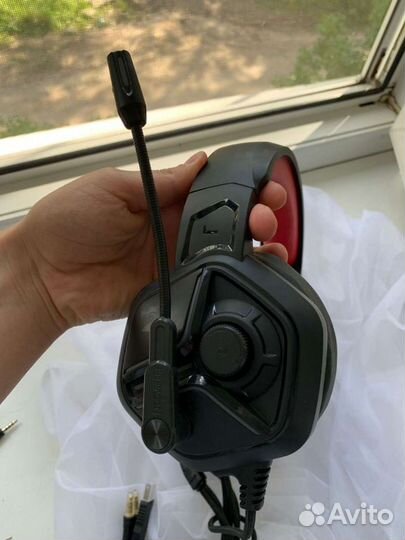 Игровая стерео-гарнитура с подсветкой