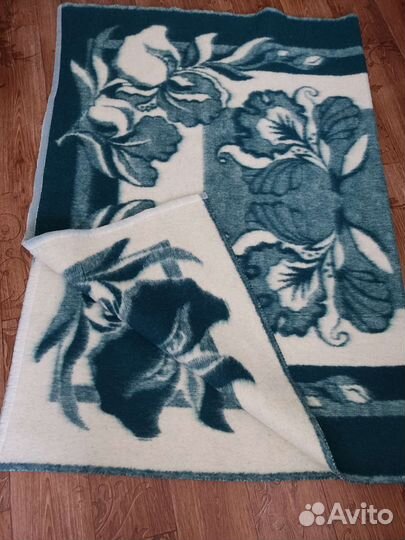 Одеяло шерстяное новое