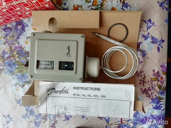 Реле температуры Danfoss RT-8L 17L0001