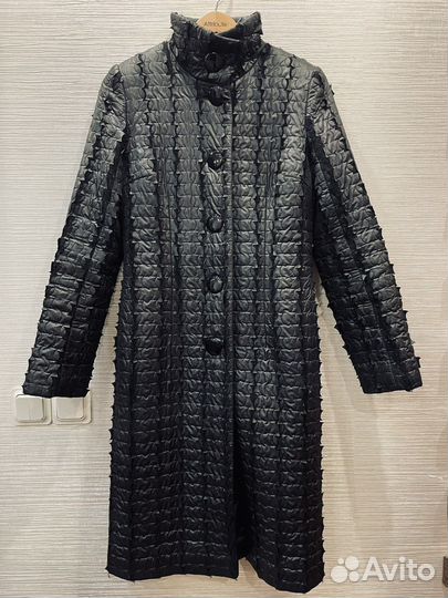 Итальянское пальто женское демисезонное 46