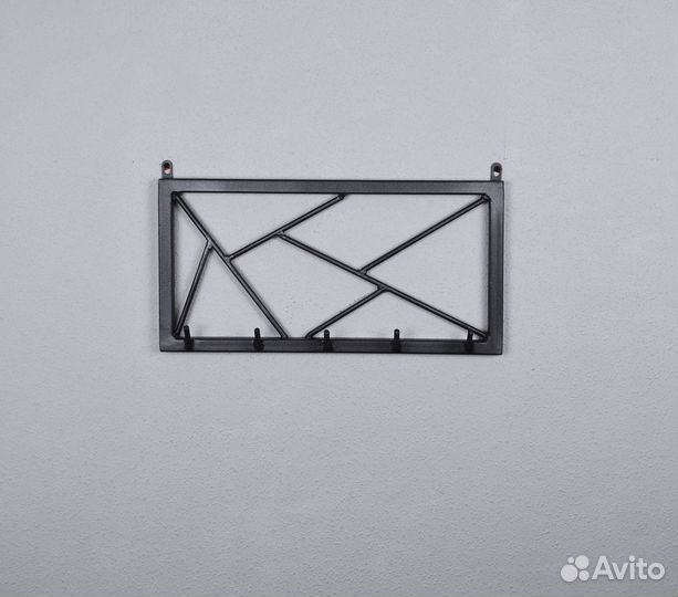 Вешалка в стиле loft металлическая