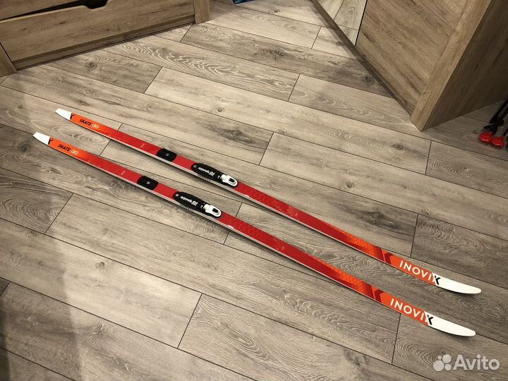 Лыжи inovik skate 130 + палки Nordway Carbon