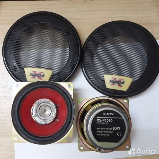 Автоакустика Sony xs-f1010 динамики