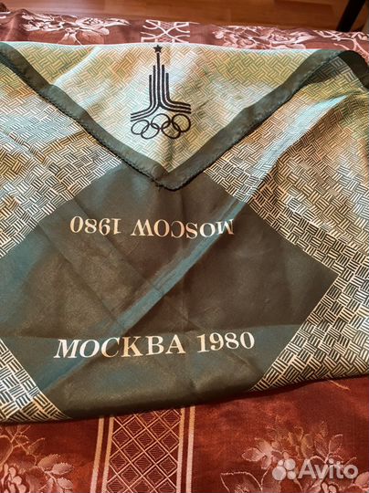 Шёлковый платок Олимпиада Москва 1980