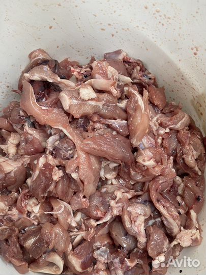 Корпусная, головная обрезь рубец говядина корм