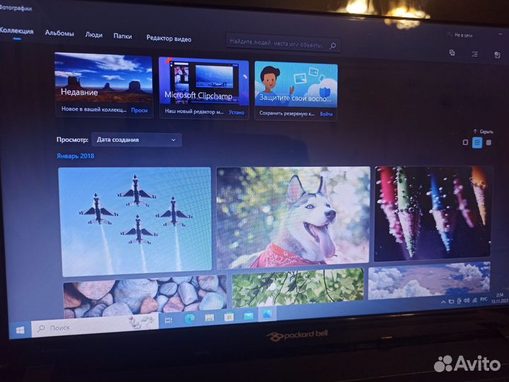 Ноутбук Packard Bell в достойном состоянии