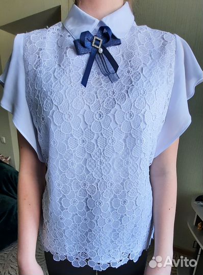 Блузка школьная для девочки 152 158