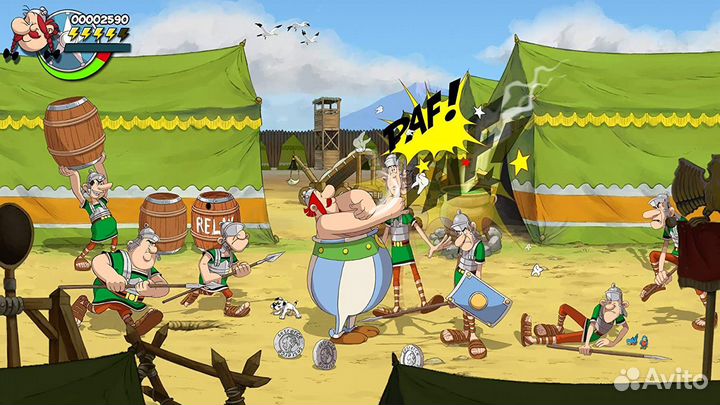 Asterix & Obelix: Slap Them All PS4, русские субтитры