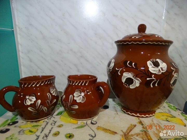 Набор из керамики для духовки