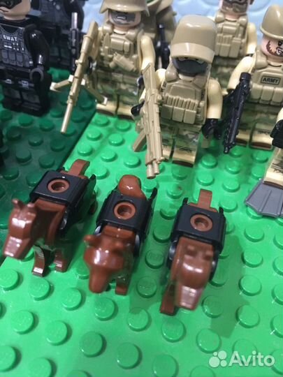 Лего военные человечки 69 штук