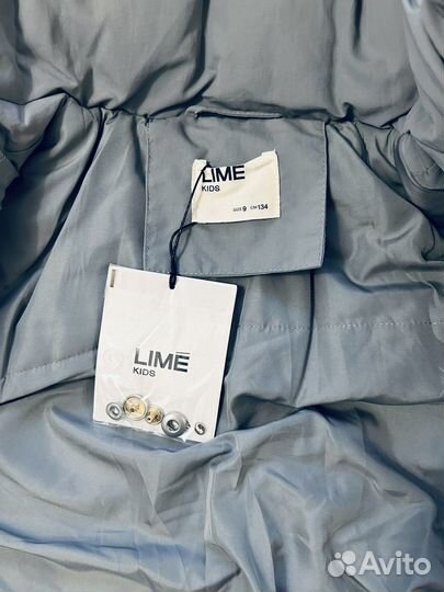 Куртка Lime новая для девочки 134 oversize