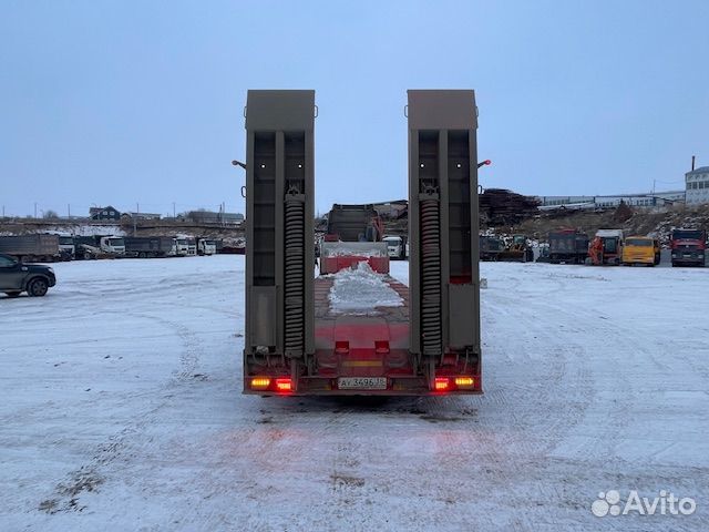 Полуприцеп трал (тяжеловоз) САВ 93183RE5, 2024