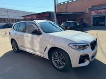 BMW X3 2.0 AT, 2021, битый, 55 000 км, с пробегом, цена 1 932 000 руб.