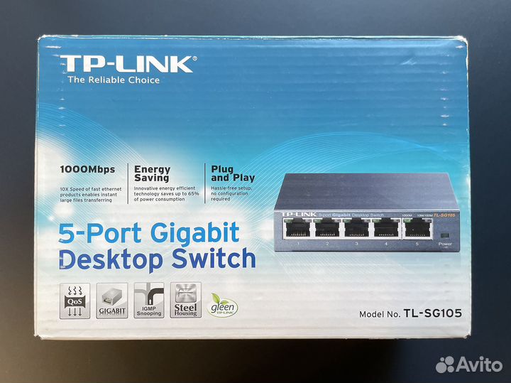 Коммутатор TP-Link TL-SG105