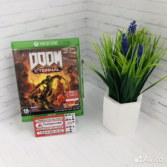 Диск Xbox One doom Eternal