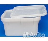 Куботейнер пищевой (мёд, икра и т.д.)