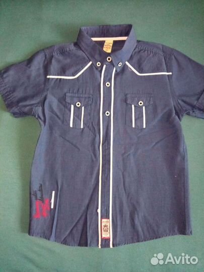 Рубашка для мальчика 122