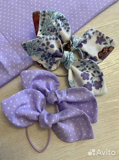 Бантики для волос