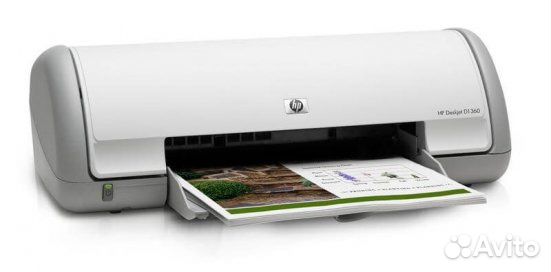 Цветной принтер HP Deskjet D1360
