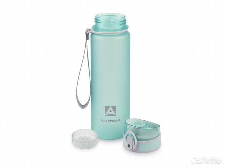 Бутылка тритановая Арктика, 500 мл, голубая матова
