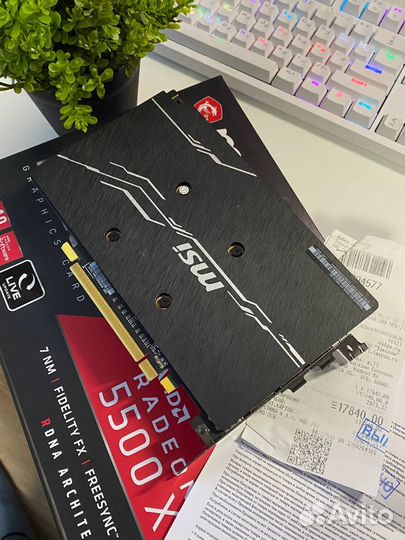 Видеокарта RX 5500XT 8GB