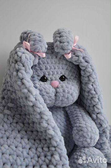 Вязаная зайка