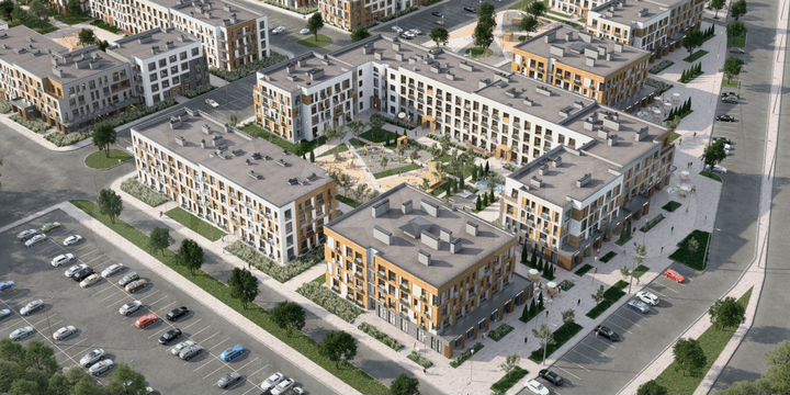 2-к. квартира, 67,8 м², 1/4 эт.