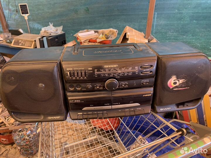 Магнитофон sharp
