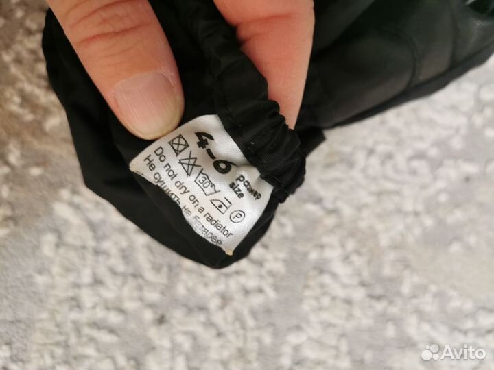 Шапка шлем IcePeak, краги демисезон Nels 5 - 6лет