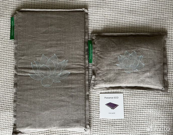 Коврик и подушка Pranamat Eco