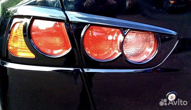 Накладки на задние фонари Mitsubishi Lancer x