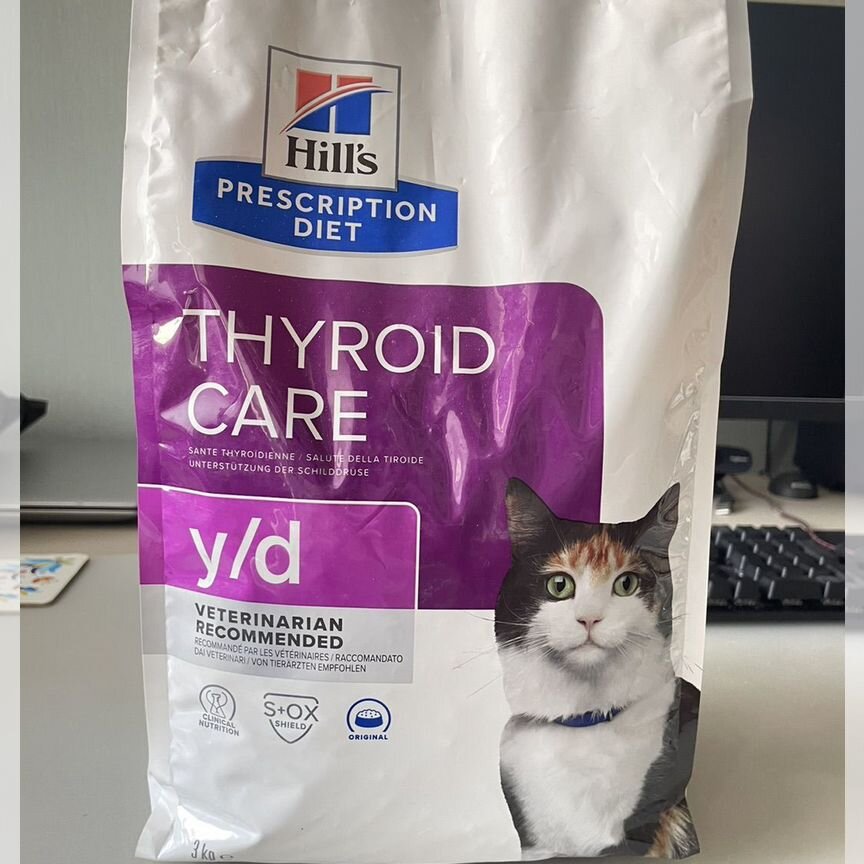 Корм для кошек без йода hills thyroid care health