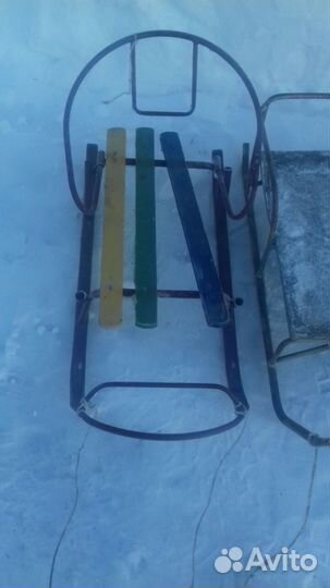 Сани зимние детские